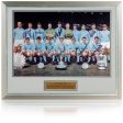 Manchester City 1968 Champions 1969 FA Cup Photograph Hand Signed by 10 Legends AFTAL COA For Cheap