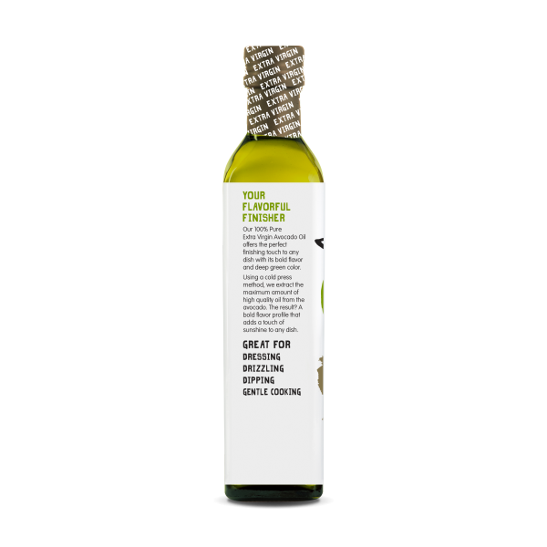 100% Pure Extra Virgin Avocado Oil 250ml Glass Bottle For Sale