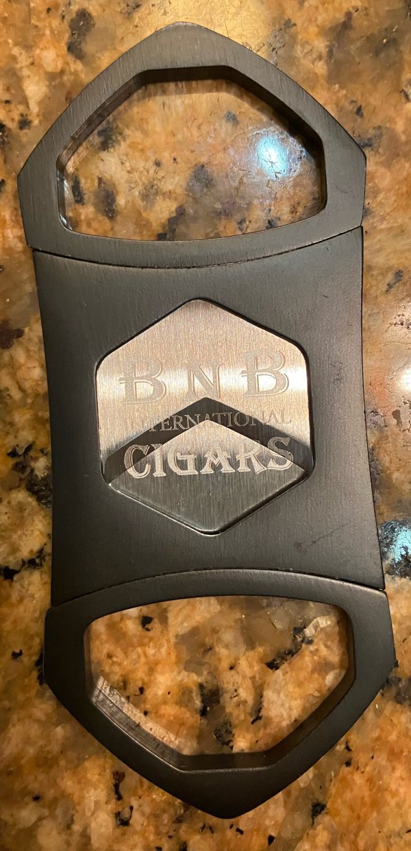 BnB Cigars Visol Hex Cigar Cutter Matte Black Supply