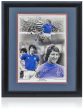 Derek Parlane Rangers Legend Hand Signed 16x12  Montage AFTAL COA Online