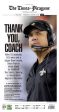 Commemorative Sean Payton front page retirement poster Cheap