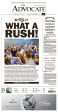 WHAT A RUSH! - LSU BEATS ALABAMA - FRONT PAGE POSTER Online