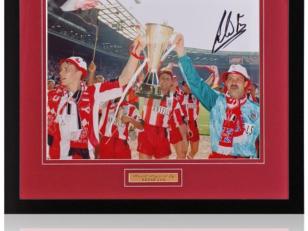 Peter Fox Stoke City Legend Hand Signed 10x8   Photograph COA Discount