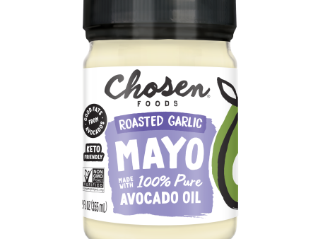 Roasted Garlic Mayo 12oz Online Hot Sale