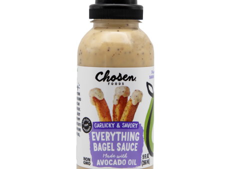 Everything Bagel Sauce made with 100% Pure Avocado Oil on Sale