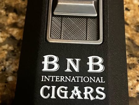 BnB Visol Boulder Quad Jet Lighter Black Crackle Discount