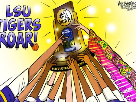 LSU TIGERS ROAR! - Commemorative Illustration from Cartoonist Walt Handelsman Fashion