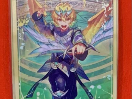 Cardfight Vanguard Knight of Heavenly Bow, Base Ride deck sleeve (4 Piece) on Sale