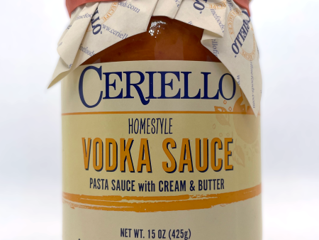 Ceriello Homemade Vodka Sauce For Sale