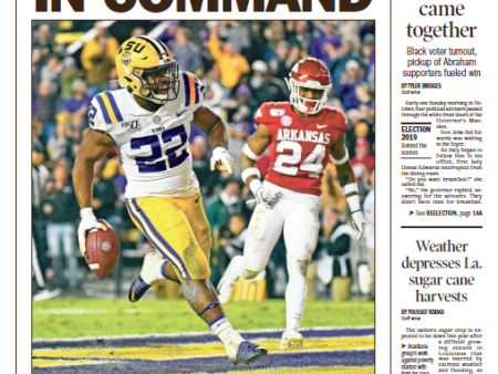 LSU vs. Arkansas 2019 - 1A - IN COMMAND Online Hot Sale