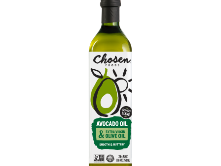 50 50 Blend 100% Pure Avocado + Extra Virgin Olive Oil 750ml Bottle For Discount