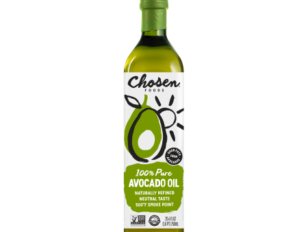 100% Pure Avocado Oil 750ml Glass Bottle Fashion