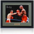 Alan Minter Boxing Legend Hand Signed 16x12   Photograph AFTAL COA For Cheap