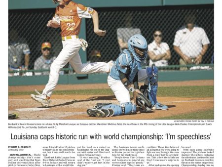 Louisiana s Eastbank Little League team wins World Championship Online Hot Sale