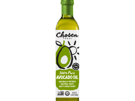 100% Pure Avocado Oil 500ml Glass Bottle For Discount