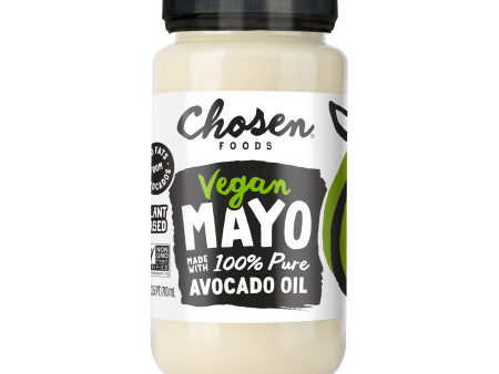 Vegan Avocado Oil Mayo 24oz Glass Jar Supply