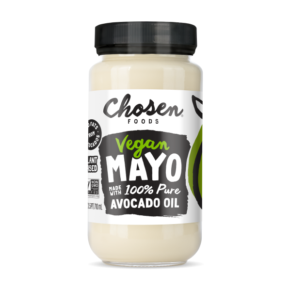 Vegan Avocado Oil Mayo 24oz Glass Jar Supply