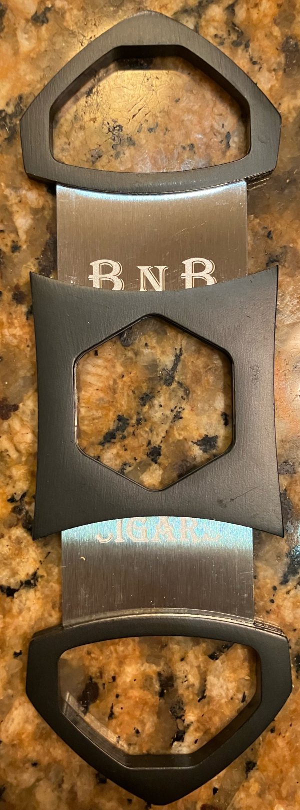 BnB Cigars Visol Hex Cigar Cutter Matte Black Supply