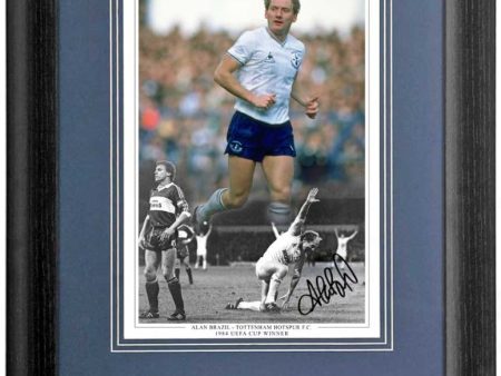 Alan Brazil Tottenham Hotspur Legend Hand Signed 12x8   Photograph AFTAL COA Online Hot Sale