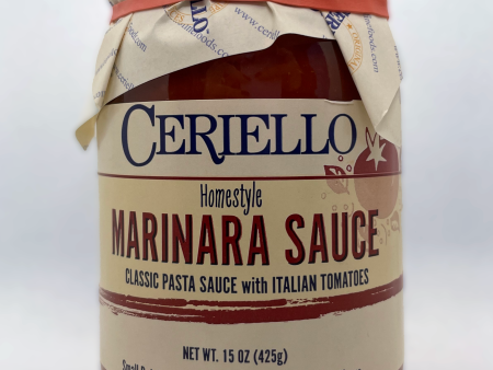 Ceriello Homemade Marinara Sauce Online Hot Sale