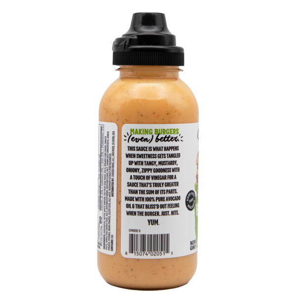 Burger Sauce made with 100% Pure Avocado Oil Online Sale