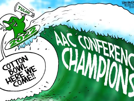 Tulane Championship 2-Cartoon Set from Walt Handelsman Online Sale