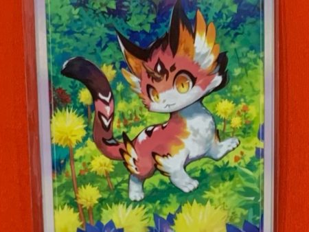 Cardfight Vanguard Sylvan Horned Beast, Lotte Ride deck sleeve (4 Piece) Online