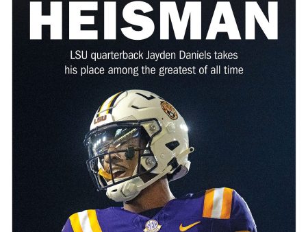 THAT HEISMAN - Jayden Daniels wins the Heisman Trophy - Commemorative Front Page Poster Fashion