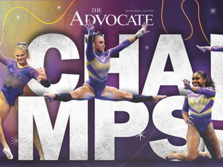 CHAMPS! - LSU Gymnastics wins its first national championship on Sale