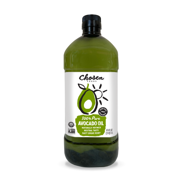 100% Pure Avocado Oil BPA-Free PET 2lt Bottle Fashion