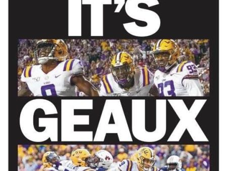 Game day LSU vs. Alabama 2019 - IT S GEAUX TIME! Hot on Sale