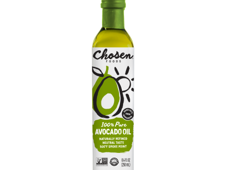 100% Pure Avocado Oil 250ml Glass Bottle on Sale