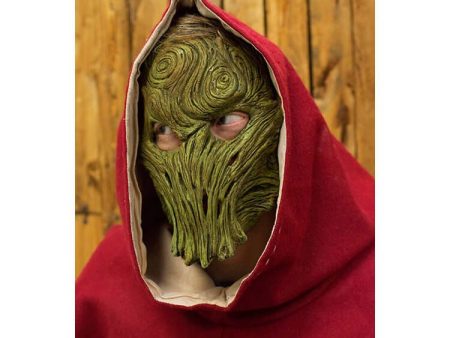 Wood Trophy Mask - Brown - One-Size Online