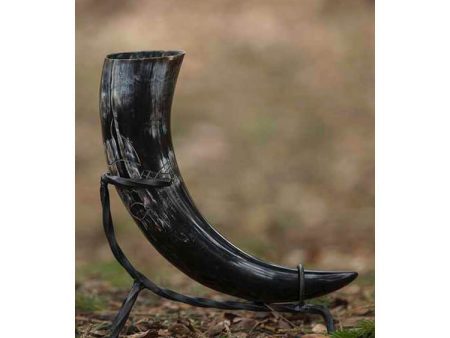 Druid Drinking Horn With Stand Supply