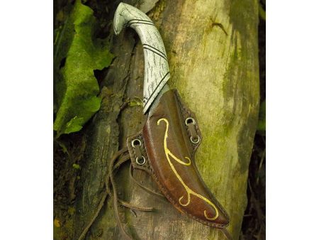 Elven Throwing Knife with Holder Supply