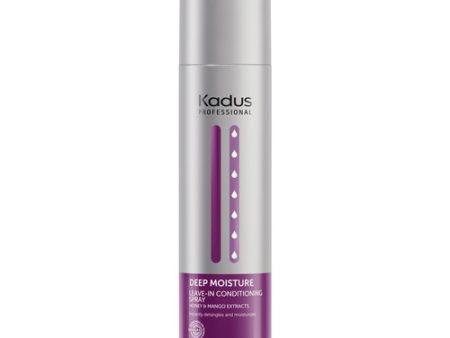 Kadus Professional Deep Moisture Leave-In Purškiamas kondicionierius drėkinantis plaukus, 250ml +dovana Wella priemonė Discount