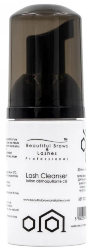 Šampūnas blakstienoms Beautiful Brows Lashes Professional Lash Cleanser BB172, tinkamas ir priaugintoms blakstienoms, 30 ml Sale