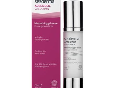 SESDERMA ACGLICOLIC CLASSIC Drėkinamasis gelinis kremas, 50 ml +dovana mini Sesderma priemonė For Sale