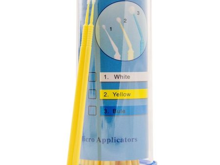 Mikropluošto šepetėliai Dlux Professional Disposable Micro Applicators, 2 mm, pakuotėje 100 vnt. Online