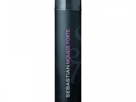 Sebastian Professional Mousse Forte Stiprios fiksacijos plaukų putos, 200ml +dovana Wella priemonė Online now