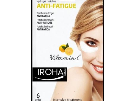 Paakių kaukė Iroha Eye Pads Antifatigue Vitamin C, hidrogelinė, su vitaminu C, gaivina odą, 3 poros pagalvėlių Online now